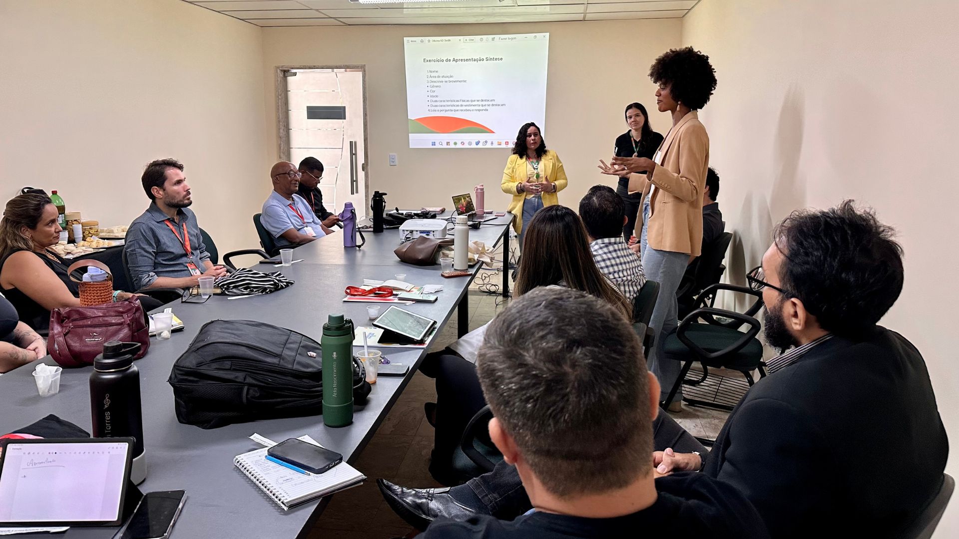 Sedih realizou oficina sobre comunicação acessível por meio da audiodescrição