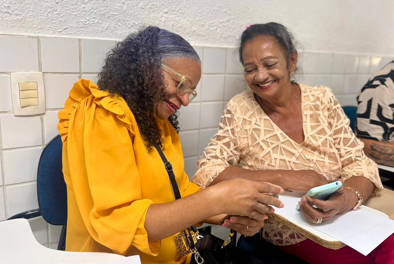 Sedih abre inscrições para curso de uso eficiente e seguro de smartphone voltado a pessoas idosas em Fortaleza