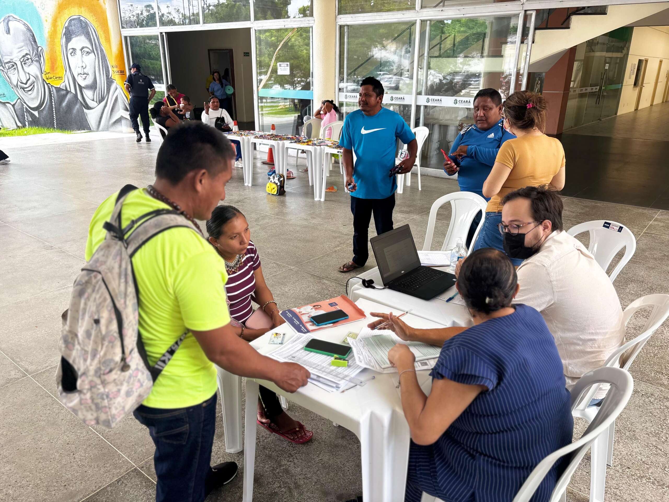 Sedih realizou ação integrada de atendimento a refugiados indígenas Warao em Fortaleza